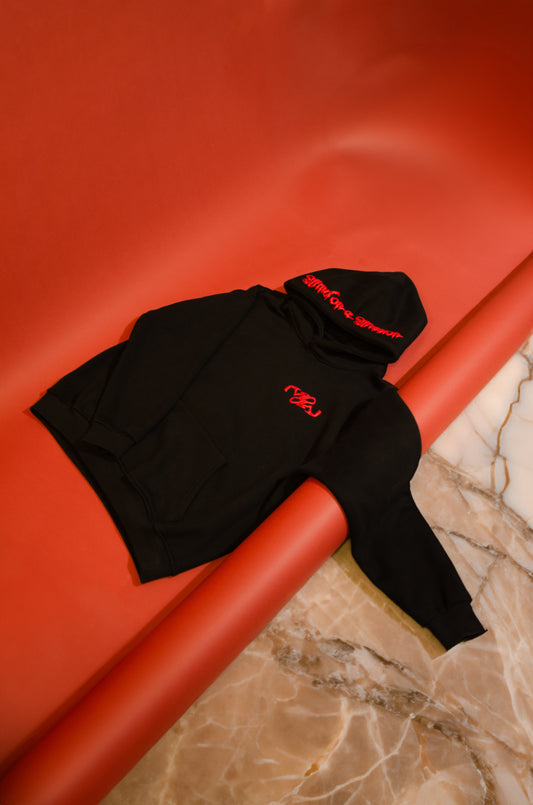 Red Mind on a Mission hoodie